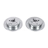Drilled & Slotted Rotor; Pair