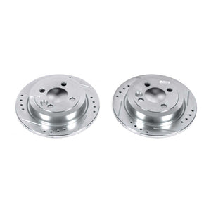 Drilled & Slotted Rotor; Pair