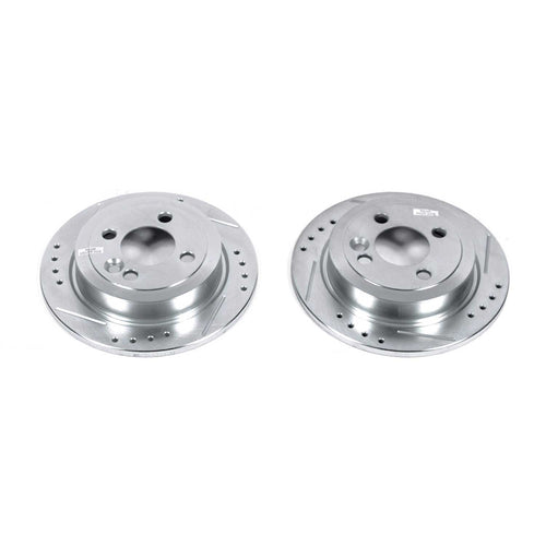 Drilled & Slotted Rotor; Pair