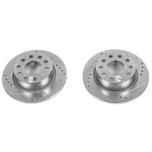 Drilled & Slotted Rotor; Pair