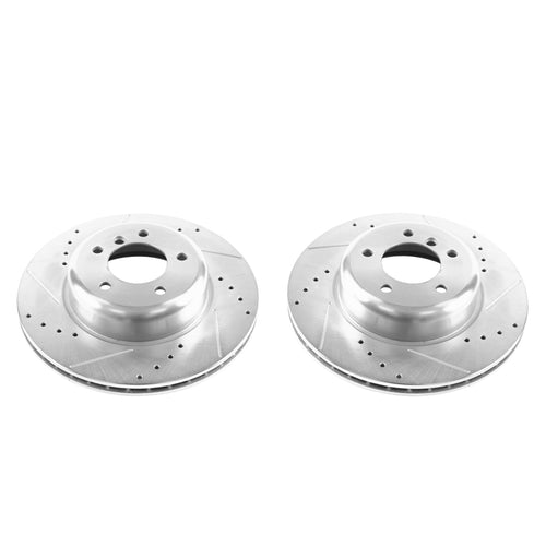 Drilled & Slotted Rotor; Pair