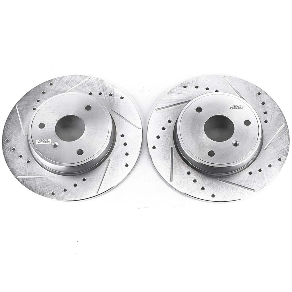 DRILLEDSLOTTED ROTOR PAIR