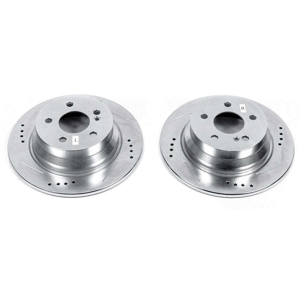 Drilled & Slotted Rotor; Pair