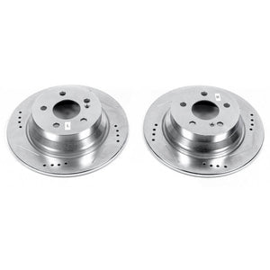 Drilled & Slotted Rotor; Pair