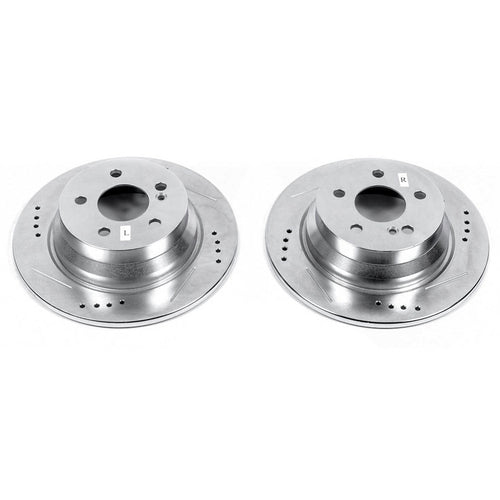 Drilled & Slotted Rotor; Pair