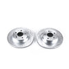 Drilled & Slotted Rotor; Pair