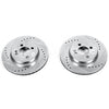 Drilled & Slotted Rotor; Pair