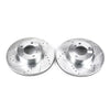 Drilled & Slotted Rotor; Pair