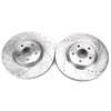Drilled & Slotted Rotor; Pair