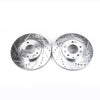 Drilled & Slotted Rotor; Pair