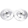 Drilled & Slotted Rotor; Pair