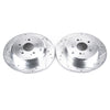 Drilled & Slotted Rotor; Pair