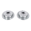 Drilled & Slotted Rotor; Pair