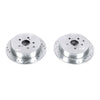 Drilled & Slotted Rotor; Pair