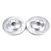 Drilled & Slotted Rotor; Pair