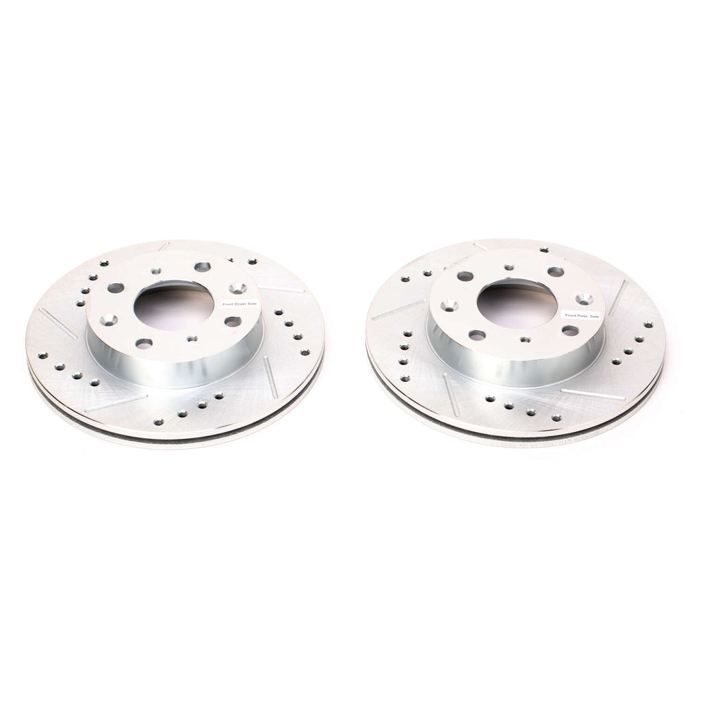 DRILLEDSLOTTED ROTOR PAIR