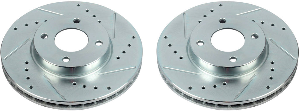 DRILLEDSLOTTED ROTOR PAIR