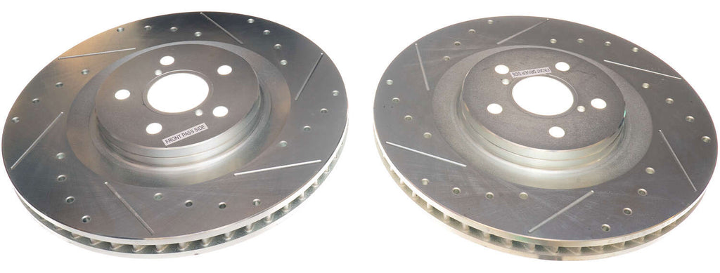DRILLEDSLOTTED ROTOR PAIR