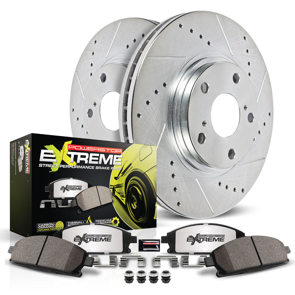 STREET WARRIOR BRAKE KIT ; 1963-1982 CHEVROLET CORVETTE;