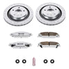 STREET WARRIOR BRAKE KIT ; 2005-2008 PONTIAC GRAND PRIX;