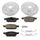 1 CLICK BRAKE KIT ; 2013-2014 FORD FOCUS; ; Front