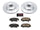 1 CLICK BRAKE KIT;Front; 2012-2013 HYUNDAI ACCENT; 2012 HYUNDAI ELANTRA; 2012-2013 KIA RIO;