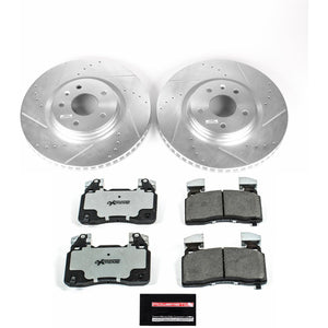 STREET WARRIOR BRAKE KIT;Front; 2014 CHEVROLET CORVETTE;