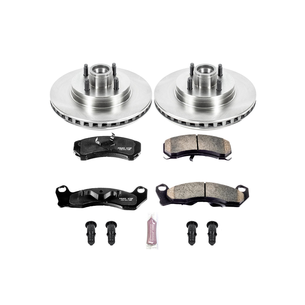 DAILY DRIVER BRAKE KIT ; 1987-1993 FORD MUSTANG; ; Front