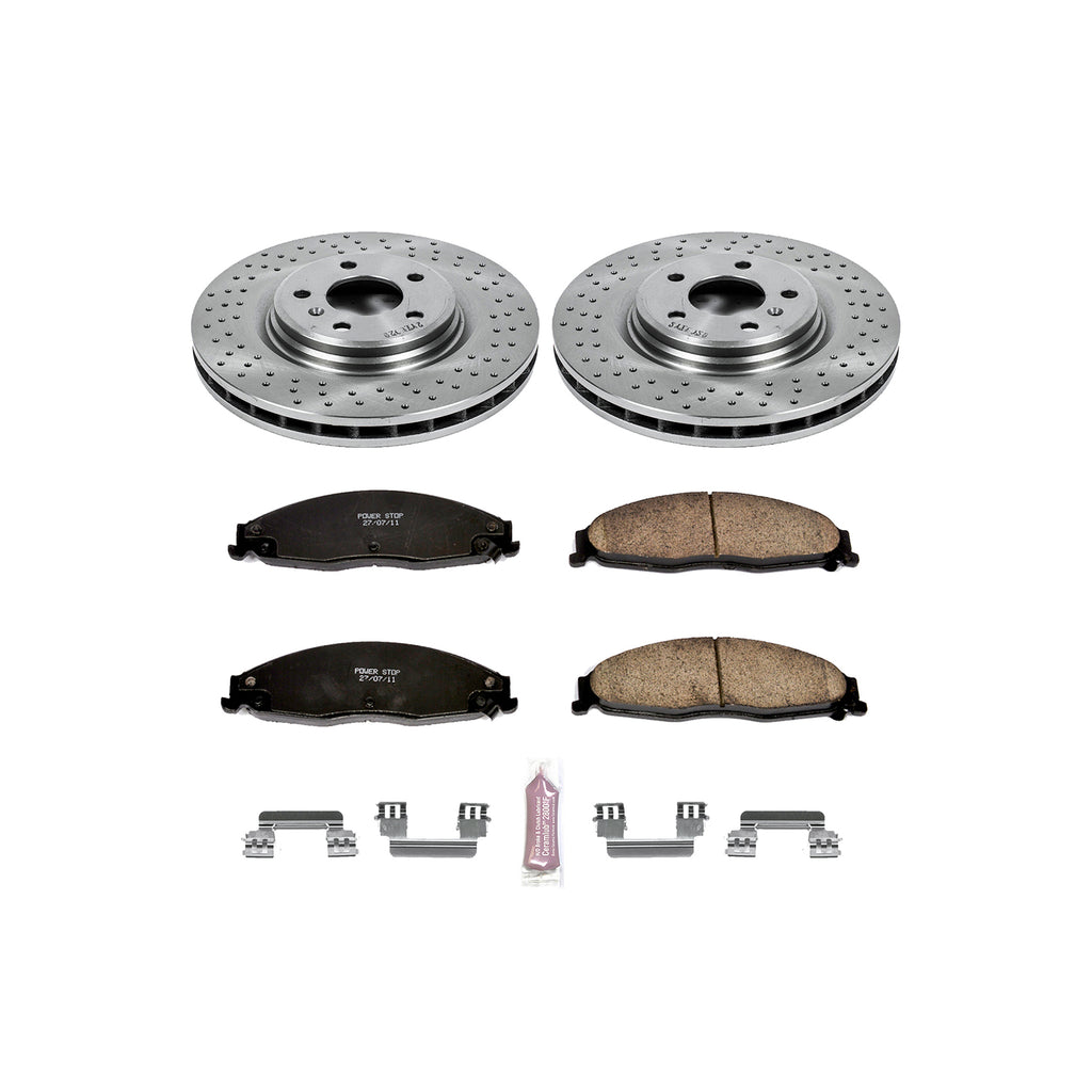 DAILY DRIVER BRAKE KIT ; 2005-2008 PONTIAC GRAND PRIX;