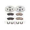 Front; Incl. OE Replacement Rotors w/Z16 Ceramic Scorched Brake Pads