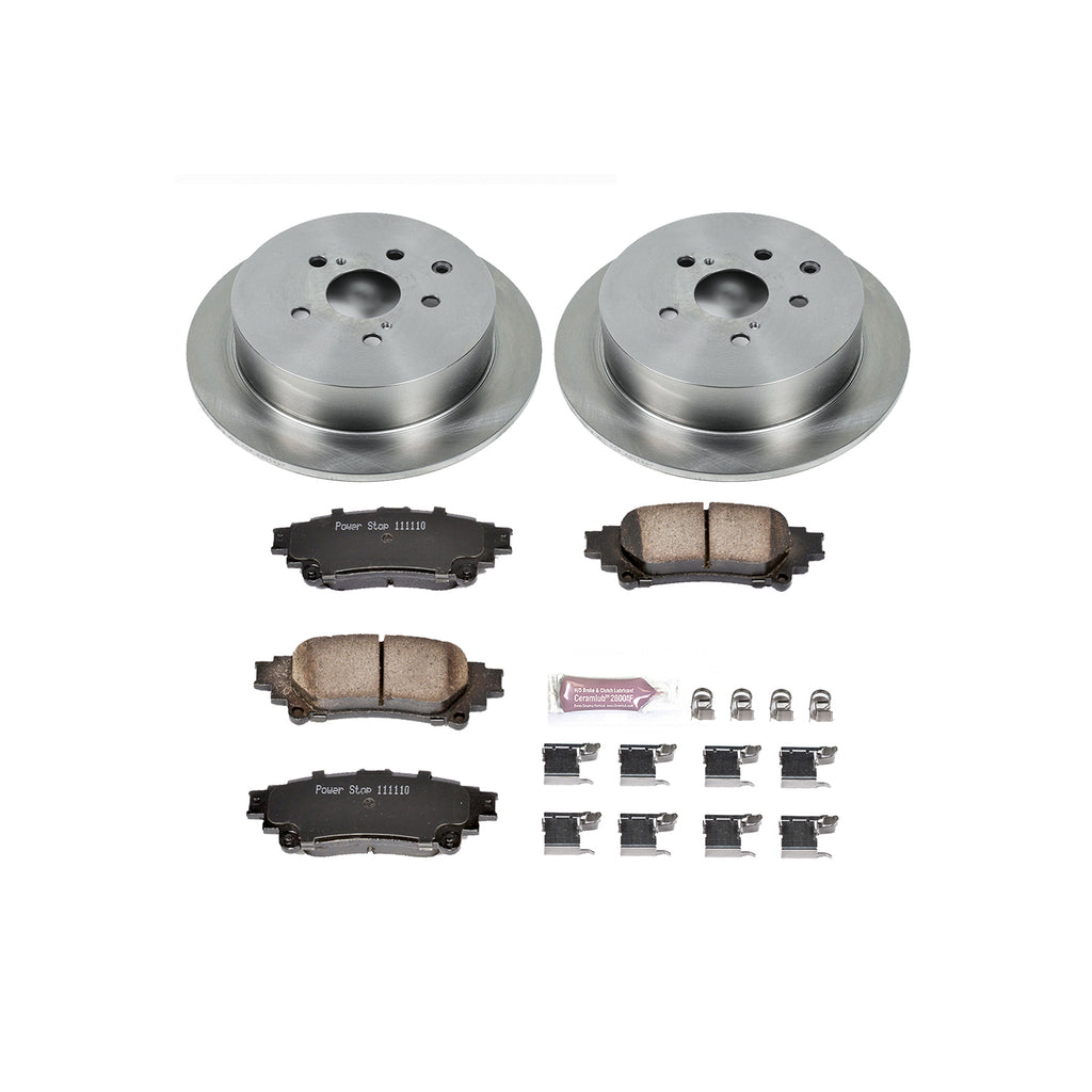 DAILY DRIVER BRAKE KIT ; 2010-2012 LEXUS RX350; 2010-2012 LEXUS RX450H; 2011-2013 TOYOTA SIENNA;