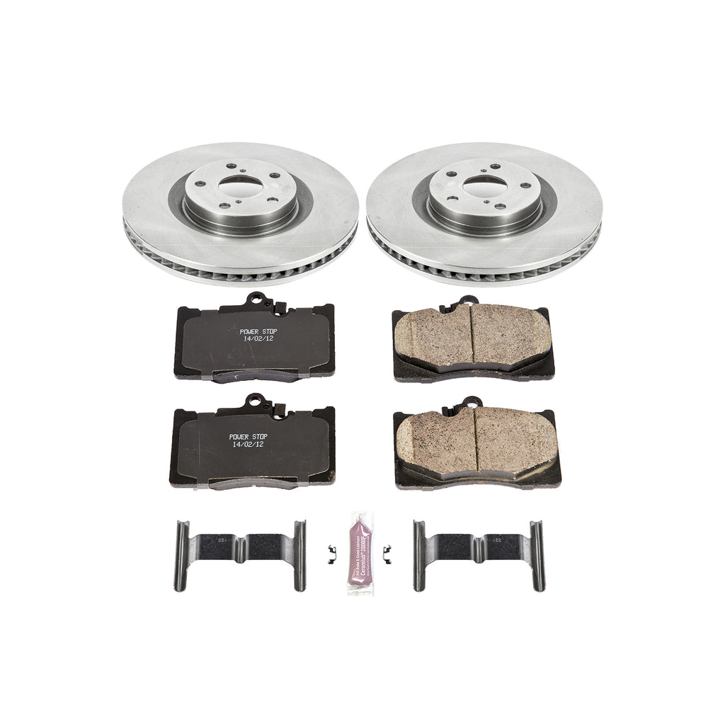 DAILY DRIVER BRAKE KIT ; 2009-2011 LEXUS GS350; 2009 LEXUS GS450H; 2010-2011 LEXUS GS450H; 2009 LEXUS GS460; 2010-2011 LEXUS GS460; 2009 LEXUS IS350; 2010-2011 LEXUS IS350; 2010 LEXUS IS350C; 2011 LEX