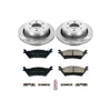 DAILY DRIVER BRAKE KIT ; Rear; 2012-2014 FORD F-150 PICKUP 2WD; 2012 FORD F-150 PICKUP 4WD; 2013-2014 FORD F-150 PICKUP 4WD; 2012 FORD F-150 RAPTOR 4WD; 2013-2014 FORD F-150 RAPTOR 4WD;