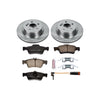 DAILY DRIVER BRAKE KIT ; 2004-2004 MERCEDES BENZ E320 Wagon; 2007-2009 MERCEDES BENZ E350 Sedan;