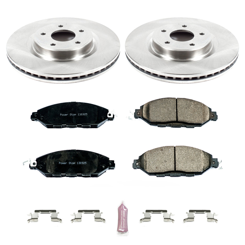 DAILY DRIVER BRAKE KIT;Front; 2013 INFINITI JX35; 2013 NISSAN PATHFINDER;