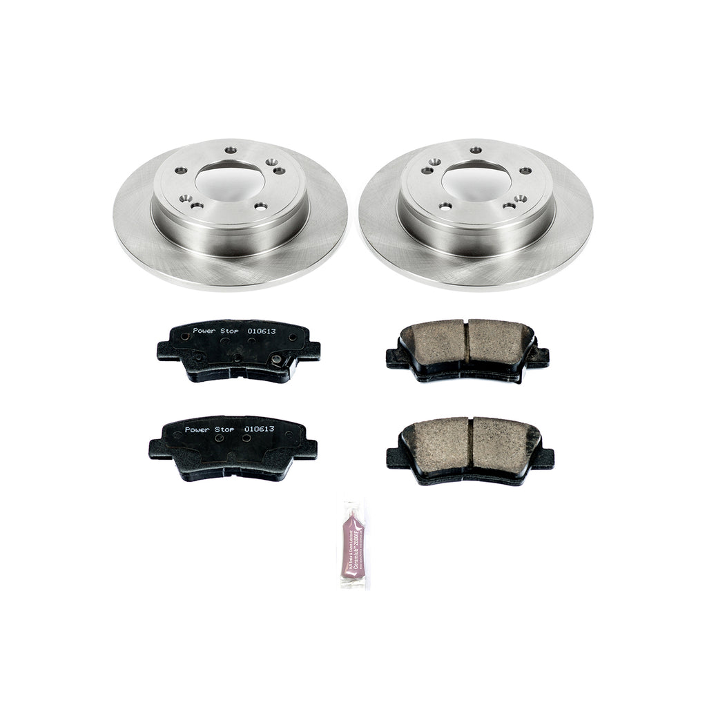 DAILY DRIVER BRAKE KIT;Rear; 2012-2013 HYUNDAI VELOSTER;