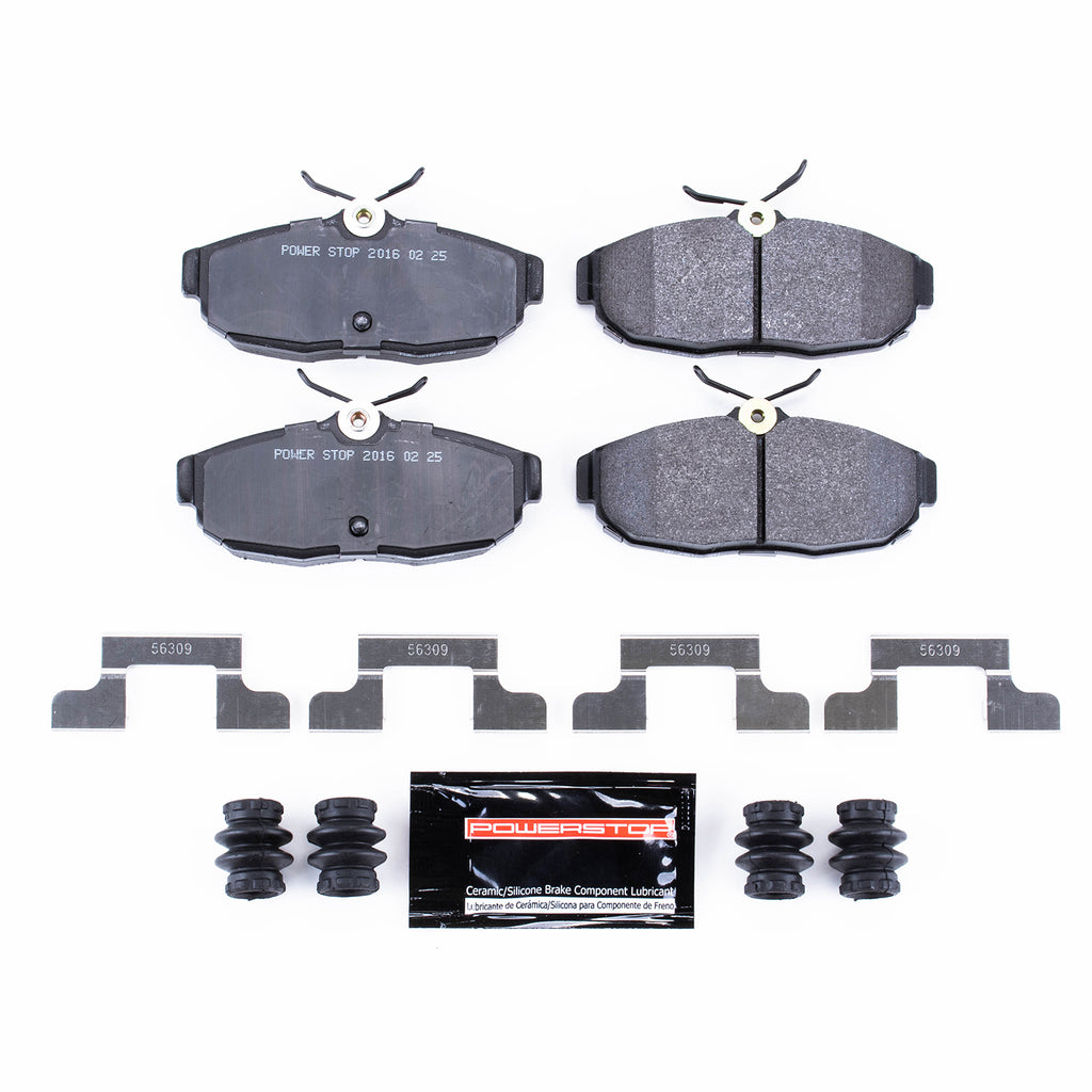 POWER STOP TRACK DAY PAD;Rear