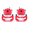Red Powdercoated Caliper; Pair