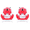 Red Powdercoated Caliper; Pair