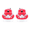 Red Powdercoated Caliper; Pair