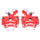 RED CALIPER PAIR