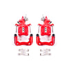 Red Powdercoated Caliper; Pair