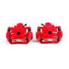 Red Powdercoated Caliper; Pair