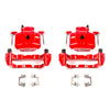 Red Powdercoated Caliper; Pair