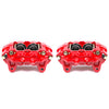 Red Powdercoated Caliper; Pair