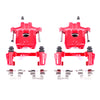 Red Powdercoated Caliper; Pair
