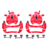 Red Powdercoated Caliper; Pair