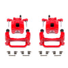 Red Powdercoated Caliper; Pair