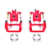 Red Powdercoated Caliper; Pair
