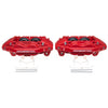 Red Powdercoated Caliper; Pair